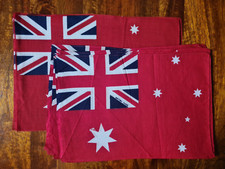 19 Australia Red Ensign Flags Cotton Linen WW2 British Made