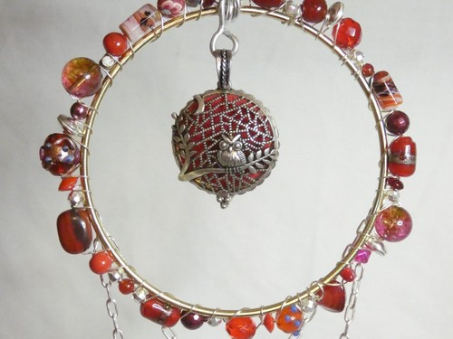 Wise owl energy light catcher - owl,