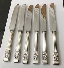 VINTAGE 6 X COMMUNITY SILVER