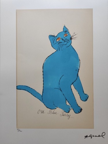 Andy warhol signed lithograph - warhol,