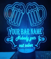 mancave  Personalised bar sign