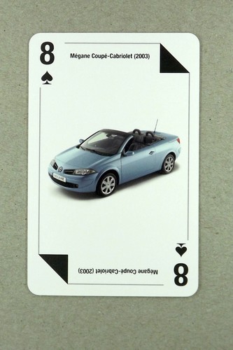 Playing card the car - of,