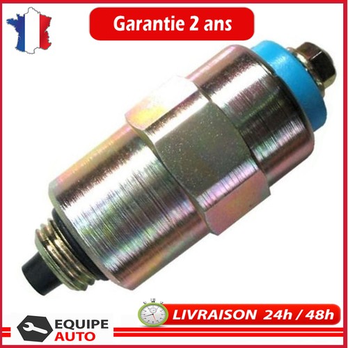 Solenoid valve stop - valve,
