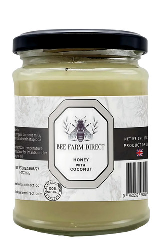 Honey with coconut bee farm - bee,