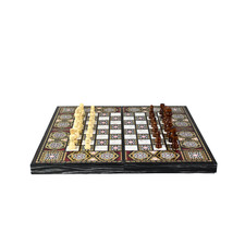 Chess & Backgammon Set Mother