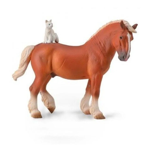 Draft horse with - draft,