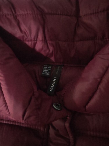 Mango burgundy women jacket - mango,
