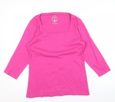 Cotton Traders Pink Women's T-Shirt Size 10/12
