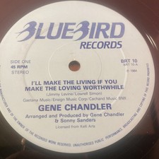 Gene Chandler – I'll Make The Living If You Make The Loving Worthwhile 12" Vinyl
