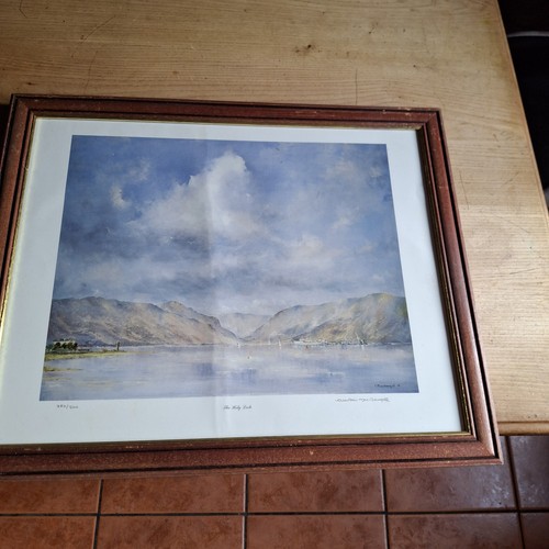 Signed numbered print - , the