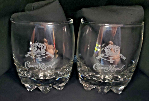 Pair crown royal whiskey - pair, of
