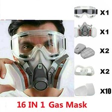 16 in 1 Full Face Mask For Gas