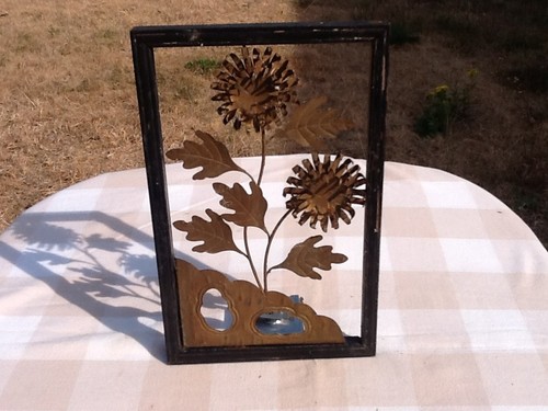 Vintage floral sculptural - vintage,