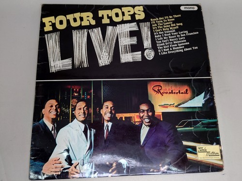 Four tops live lp - four, mono
