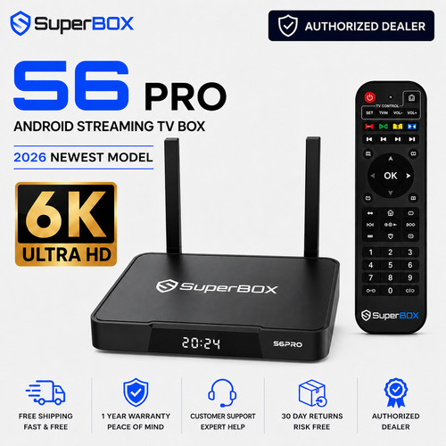 Superbox pro box - superbox, tv