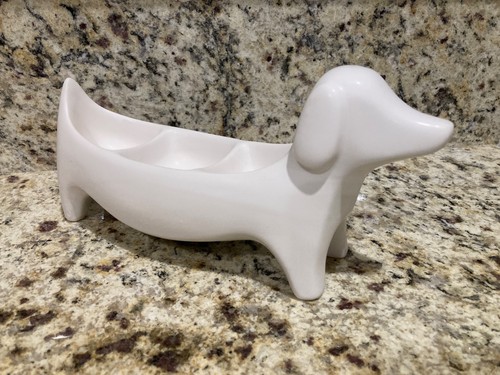 Dachshund trinket dish desk - dachshund,