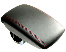 Nissan Juke Leather Arm Rest Red Stitching + Storage Genuine KE8771K3RE *****