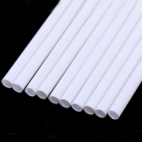 Round abs plastic tube - plastic, (choose
