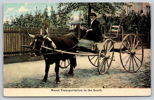 Postcard rural transportation - rural,