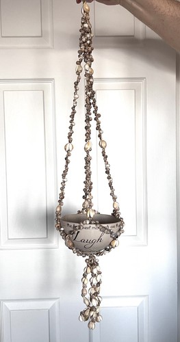 Vtg hanging cowrie and sea - vtg,