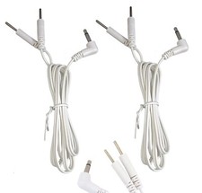 Male Tens Electrode Leads 3.5mm for Tens Machines (one pair)