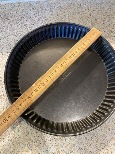 Zenker 28cm fluted tart tin - fluted,