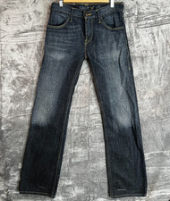 Levi’s Blue Star 50500 Jeans W30 L34 Dark Wash Regular Fit Rare Made in Turkey