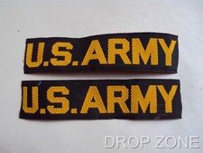 1950's to Vietnam War Period US Army Military Pair of Patches / Badges