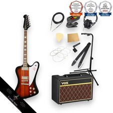 Epiphone Firebird Vintage Sunburst Electric Guitar Beginner Set
