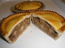 Home made meat potato pies - home,