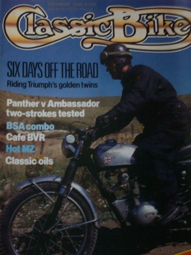 Classic bike bsa - bike, 11/88