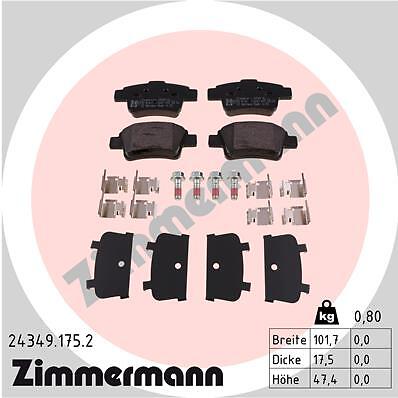 New brake pad set disc - pad,