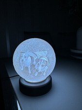 Personalised Moon Lamp Night