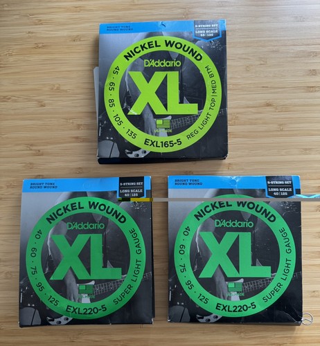 Addario long scale bass - d'addario,