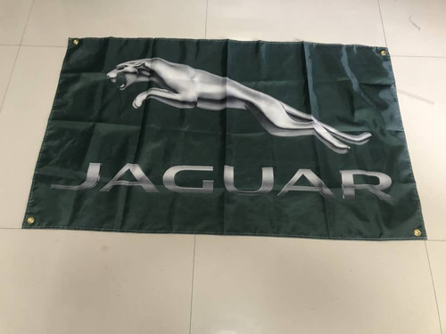 Jaguar car racing fans - racing, banner