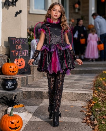 Halloween bat girl - halloween, 7-8