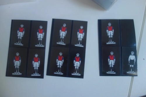 Subbuteo flat celluloid - subbuteo,