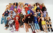 Large Bundle of Mixed Fashion and Action Dolls - Bratz, Barbie, Action Man etc.