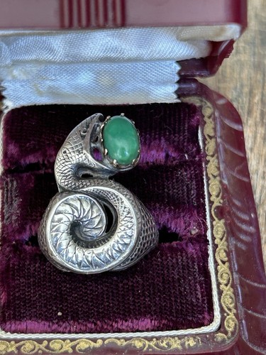 Vintage sterling silver snake - sterling,
