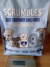 Scrumbles Natural Gluten-Free Dog Dry Food With Fresh Chicken, For Puppies And 