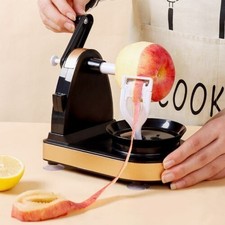 Hand-cranked Fruit Apple Peeler Machine Slicer Corer Cutter Bar Kitchen Home UK