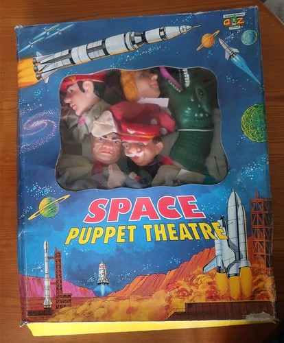 Vintage space puppet theatre - space,