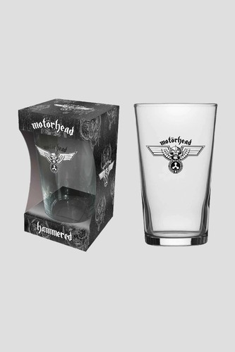 Motorhead beer glass hammered - motorhead,