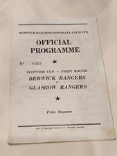 OFFICIAL PROGRAMME- SCOTTISH