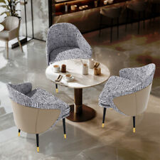 Set of 2 Dining Chairs Linen