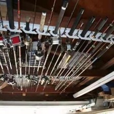 2Pcs 10 Hole Fishing Rod Racks