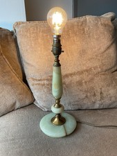 Vintage Onyx Table Lamp 