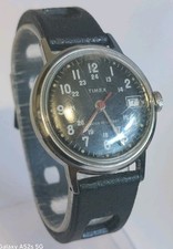 Vintage Timex Military Men's Mechanical Watch 