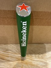 Heineken Shiny Lager Beer Tap Handle Man Cave Home Bar