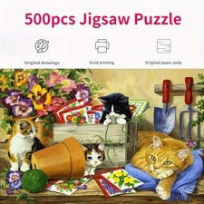 Cat in the Bower 500-Piece